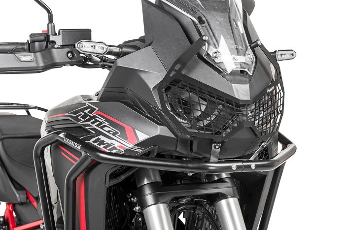 헤드라이트 프로텍터 블랙 – Honda CRF1100L Africa Twin (-2023) "OFFROAD USE ONLY"